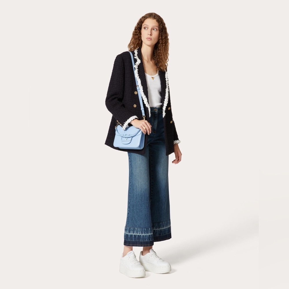 BLUE WASHED DENIM Valentino JEANS - Picture 5 of 5